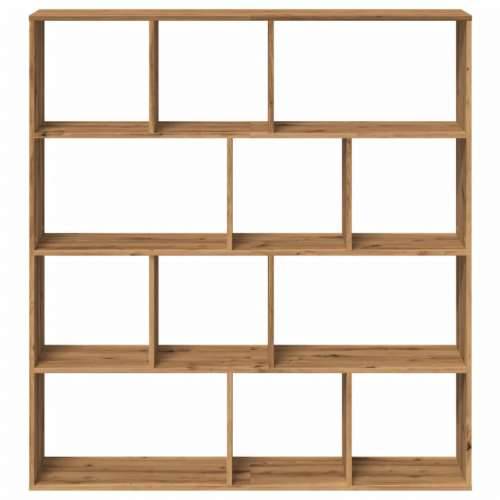 Ormarić za knjige boja hrasta 132x29x141,5 cm konstruirano drvo - artisian oak 1 141.5 cm 132 cm Cijena