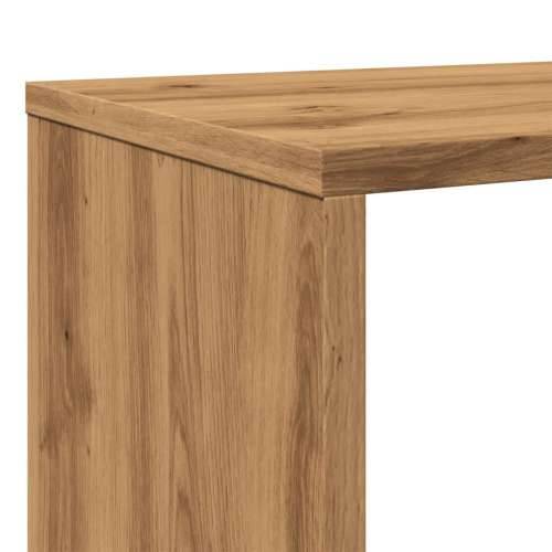 Ormarić za knjige boja hrasta 132x29x141,5 cm konstruirano drvo - artisian oak 1 141.5 cm 132 cm Cijena
