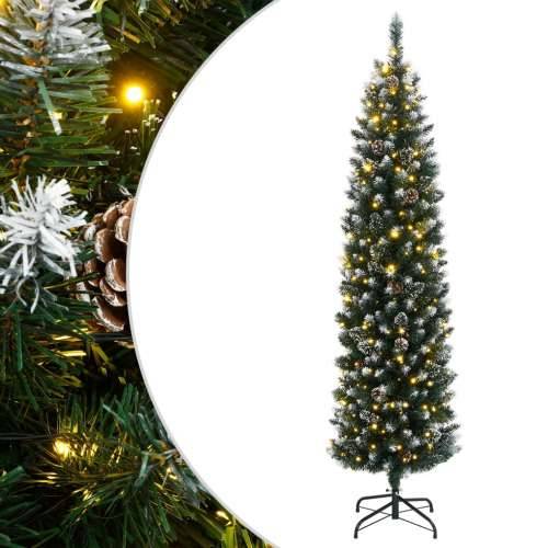 Umjetno tanko božićno drvce s 300 LED žarulja 180 cm - 180 cm 1 s LED svjetlima Cijena