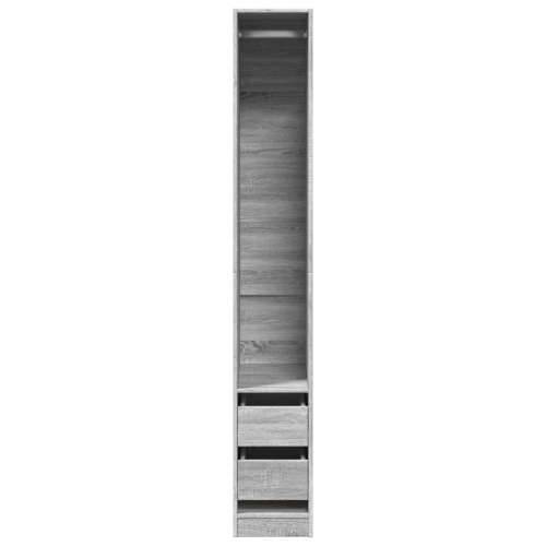 Ormar boja sivog hrasta sonome 30x50x200 cm konstruirano drvO - Sivi hrast sonoma 30 x 50 x 200 cm 1 2 ladice Cijena