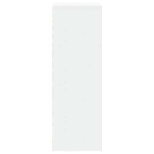 Komoda s LED svjetlima bijela 77x34x100 cm konstruirano drvo - Bijela 1 77 cm Cijena