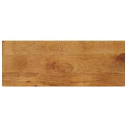 Ploča za stol 90x40x2,5 cm pravokutna od masivnog drva manga - Drvo manga (završna obrada od hrastovine) 90 x 40 cm 1 25 mm Cijena
