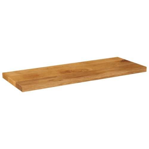 Ploča za stol 90x40x2,5 cm pravokutna od masivnog drva manga - Drvo manga (završna obrada od hrastovine) 90 x 40 cm 1 25 mm Cijena
