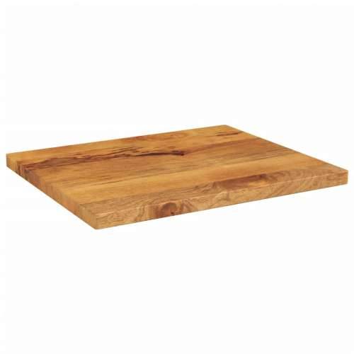 Stolna ploča 60x50x2,5 cm pravokutna od masivnog drva manga - Drvo manga (završna obrada od hrastovine) 60 x 50 cm 1 25 mm Cijena