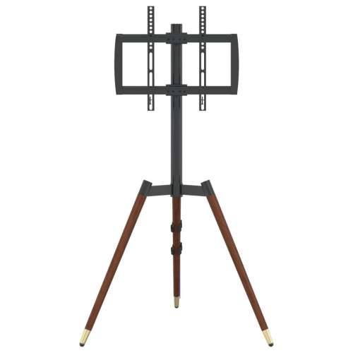 TV tronožac za zaslon od 37-65 inča max. VESA 400x400 mm 40 kg - Tamno smeđa 1 s 3 noge Cijena