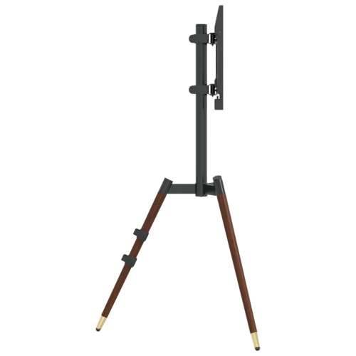 TV tronožac za zaslon od 37-65 inča max. VESA 400x400 mm 40 kg - Tamno smeđa 1 s 3 noge Cijena