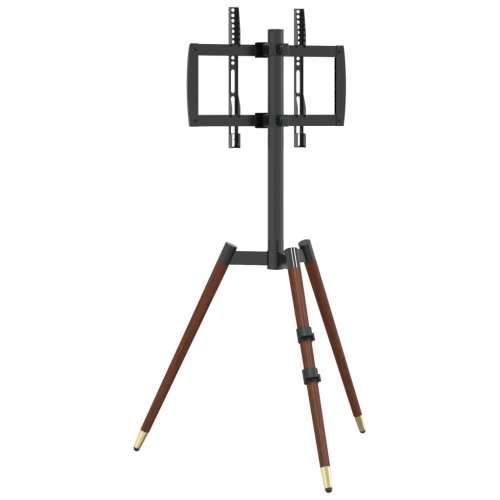 TV tronožac za zaslon od 37-65 inča max. VESA 400x400 mm 40 kg - Tamno smeđa 1 s 3 noge Cijena