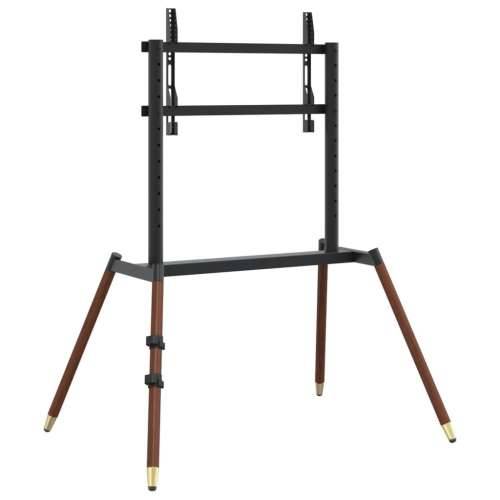 TV stalak za zaslon od 37-86 inča maks. VESA 400 x 600 mm 60 kg - Tamno smeđa 1 s 4 noge Cijena