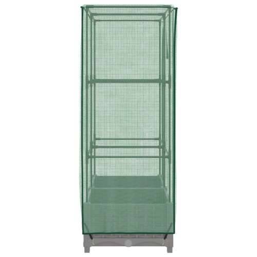Povišena gredica s pokrovom za staklenik 80 x 40 x 123 cm - Svjetlosiva 80 x 40 x 123 cm 1 Cijena