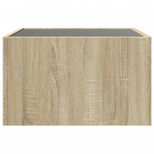 Stolić s beskonačnim LED svjetlima boja hrasta 50x50x30 cm - sonoma hrast 1 50 cm Cijena
