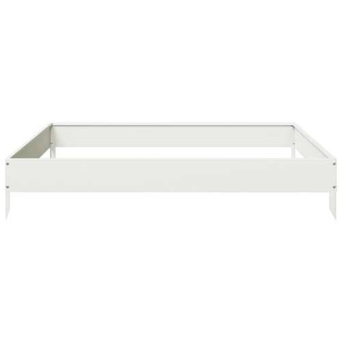 Povišena gredica - Vrtna gredica bijeli 100 x 100 x 18,5 cm od čelika - Čelik/bijela 100 x 100 x 18.5 cm 1 Čelik Cijena
