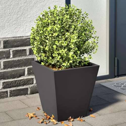Vrtne sadilice 2 kom crne 30x30x30 cm čelične - Čelik/crna 30 x 30 x 30 cm 2 Cijena