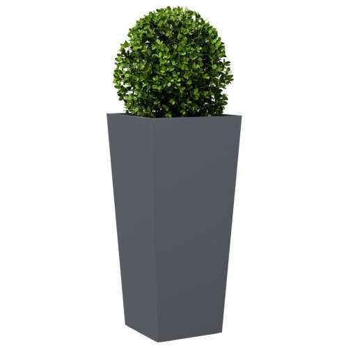 Vrtne sadilice 2 kom antracit 35x35x75 cm čelične - Čelik/antracit 35 x 35 x 75 cm 2 Cijena
