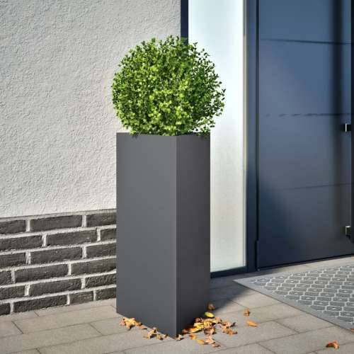 Vrtna sadilica antracit trokutasta 40 x 34,5 x 70 cm čelična - Čelik/antracit 40 x 34.5 x 70 cm 1 Cijena