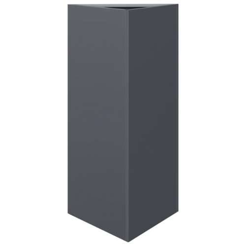 Vrtna sadilica antracit trokutasta 40 x 34,5 x 70 cm čelična - Čelik/antracit 40 x 34.5 x 70 cm 1 Cijena