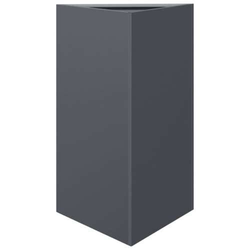 Vrtna sadilica antracit trokutasta 50x43x75 cm čelična - Čelik/antracit 50 x 43 x 75 cm 1 Cijena