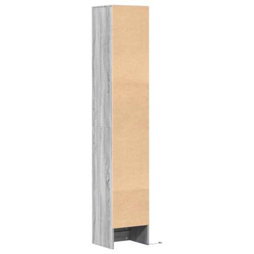 Komoda s LED svjetlima boja hrasta sonome 36x32,5x200 cm drvena Sivi hrast sonoma 1 36 cm Cijena