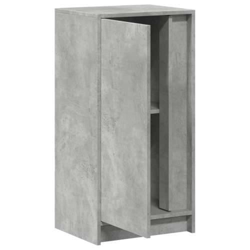 Komoda s LED siva boja betona 42,5x34x85 cm konstruirano drvo - Beton siva 1 Cijena