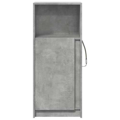 Komoda s LED siva boja betona 42,5x34x100 cm konstruirano drvo - Beton siva 1 42.5 cm Cijena
