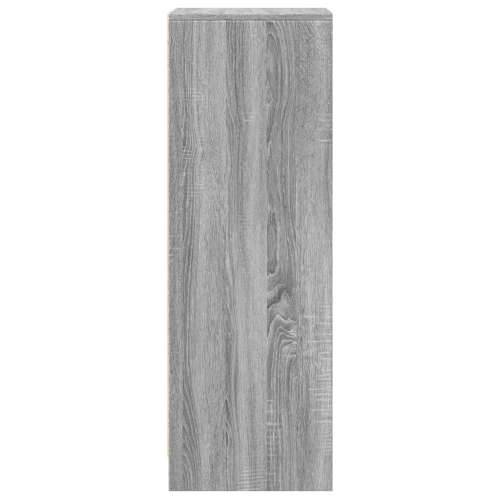Komoda s LED svjetlima boja hrasta sonome 42,5x34x100 cm drvena - Sivi hrast sonoma 1 42.5 cm Cijena