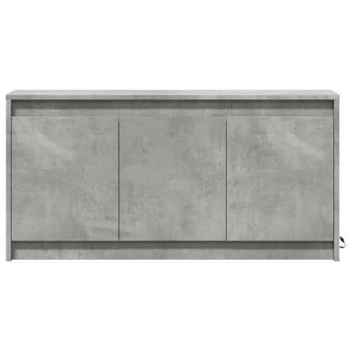 TV ormarić s LED svjetlima boja betona 100x34x50 cm drveni - Beton siva 1 Cijena