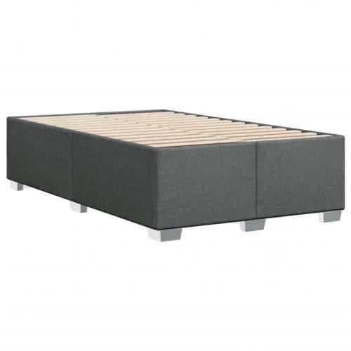 Krevet box spring s madracem tamnosivi 120 x 190 cm tkanina - Tamno siva 120 x 190 cm Gladak dizajn Cijena