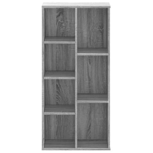 Regal za knjige boja hrasta 50x25x105 cm konstruirano drvo - Sivi hrast sonoma 1 Cijena