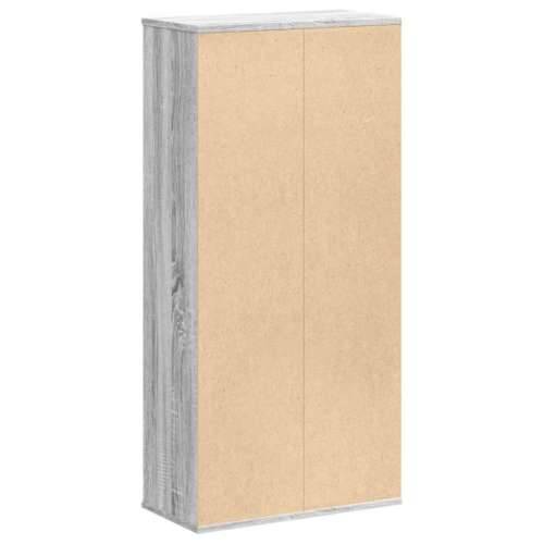Regal za knjige boja hrasta 50x25x105 cm konstruirano drvo - Sivi hrast sonoma 1 Cijena
