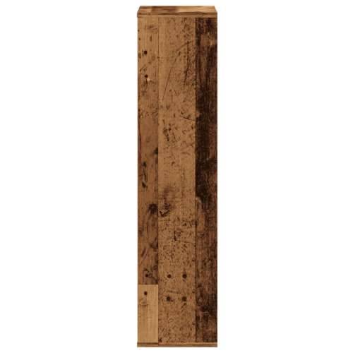 Regal za knjige boja starog drva 50x25x105 cm drveni - Staro drvo 1 Cijena
