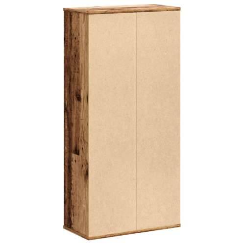 Regal za knjige boja starog drva 50x25x105 cm drveni - Staro drvo 1 Cijena