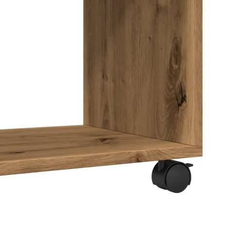 Pomični ormarić boja artisian hrasta 72x33x42,5 cm drveni - artisian oak 1 72 cm Cijena