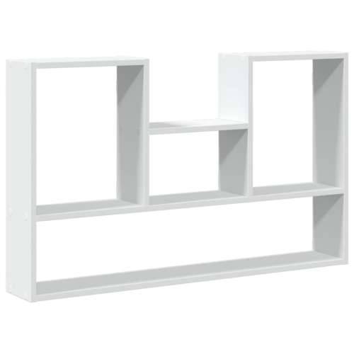 Zidna polica bijela 99x15x60 cm od konstruiranog drva - Bijela 1 Cijena