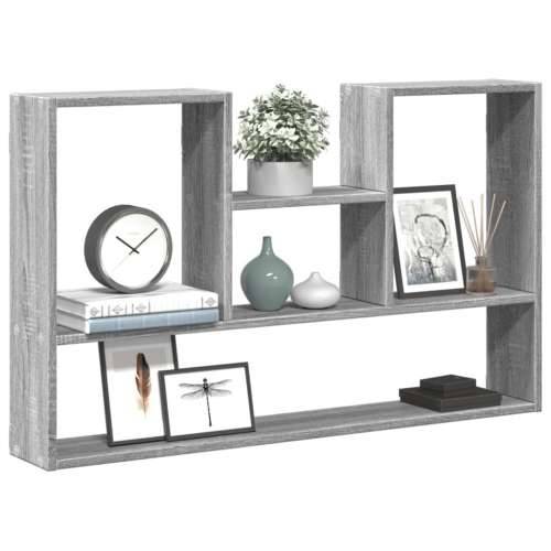 Zidna polica boja hrasta sonome 99x15x60 cm konstruirano drvo - Sivi hrast sonoma 1 Cijena