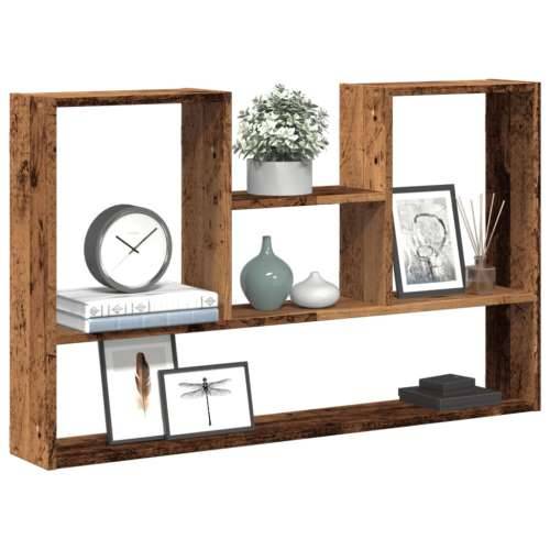 Zidna polica boja staro drvo 99x15x60 cm konstruirano drvo - Staro drvo 1 Cijena