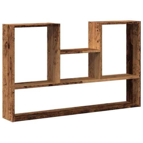 Zidna polica boja staro drvo 99x15x60 cm konstruirano drvo - Staro drvo 1 Cijena