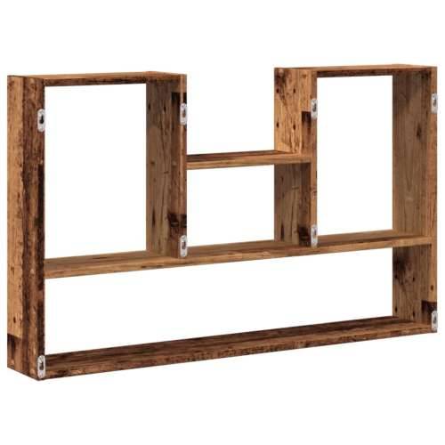 Zidna polica boja staro drvo 99x15x60 cm konstruirano drvo - Staro drvo 1 Cijena