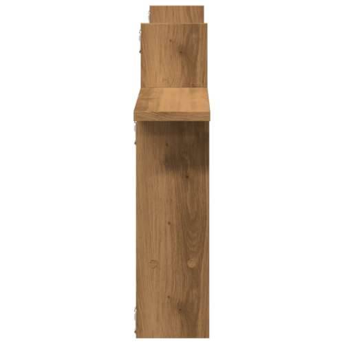 Zidne police 2 kom boja artisian hrast 50x12x50 cm drvene - Boja hrasta 50 x 12 x 50 cm 1 Cijena