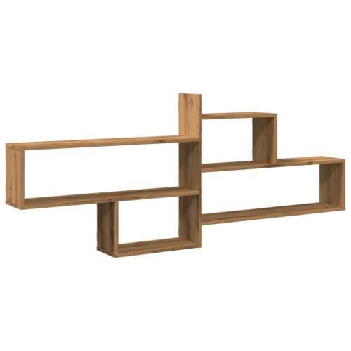 Zidna polica boja hrasta 167,5x18x68 cm konstruirano drva - Boja hrasta 1 Cijena