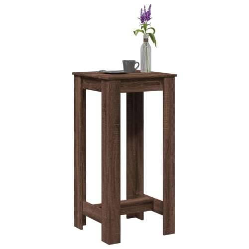 Barski stol smeđa boja hrasta 51x50x103,5 cm konstruirano drvo - Smeđi hrast 1 51 cm Cijena
