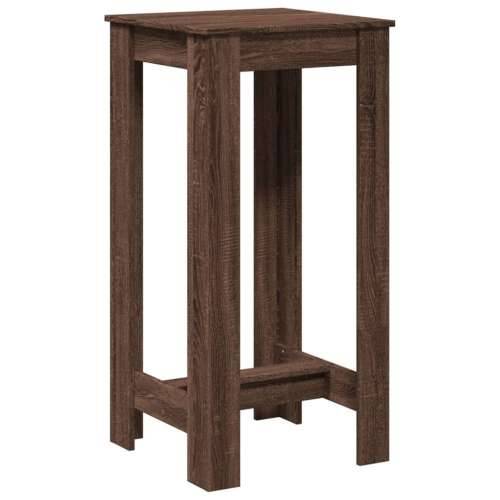 Barski stol smeđa boja hrasta 51x50x103,5 cm konstruirano drvo - Smeđi hrast 1 51 cm Cijena