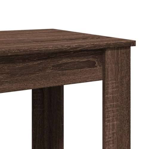 Barski stol smeđa boja hrasta 51x50x103,5 cm konstruirano drvo - Smeđi hrast 1 51 cm Cijena