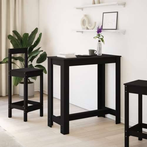 Barski stol crni 102 x 50 x 103,5 cm od konstruiranog drva - Crna 1 102 cm Cijena
