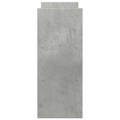 Organizator za stol podesivi boja betona 40 x 17 x 41 cm drveni - Beton siva Cijena