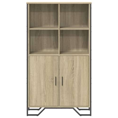 Visoka komoda boja hrasta 79,5x35,5x137,5 cm konstruirano drvo - sonoma hrast 1 Cijena