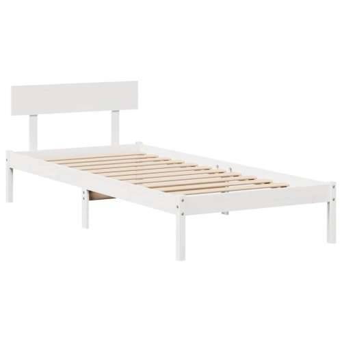 Okvir kreveta bez madraca bijeli 100x200 cm konstruirano drvo - Bijela 100 x 200 cm Cijena