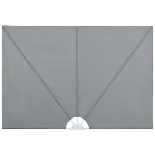 Sklopiva bočna tenda siva 400 x 200 cm - Siva 400 x 200 cm 1 Cijena