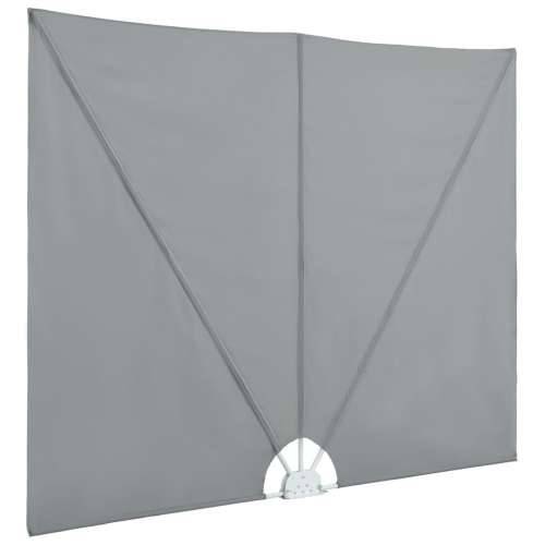 Sklopiva bočna tenda siva 400 x 200 cm - Siva 400 x 200 cm 1 Cijena