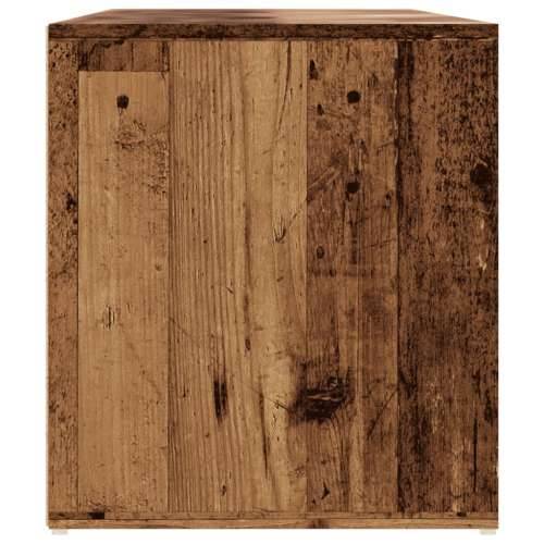 Kutni ormarić boja starog drva 200x40x45 cm konstruirano drvo - Staro drvo 1 Cijena