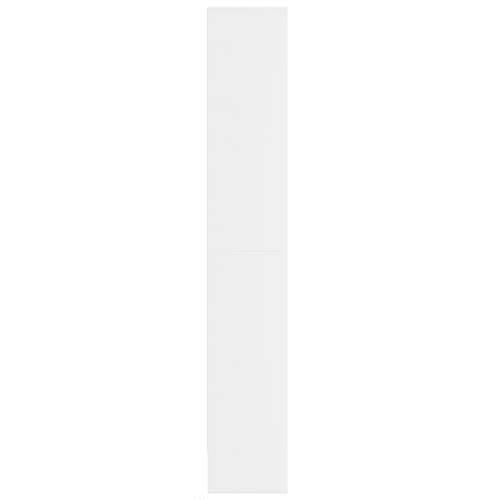 Visoka komoda LED bijela 69x32,5x200 cm konstruirano drvo - Bijela 1 69 cm Cijena