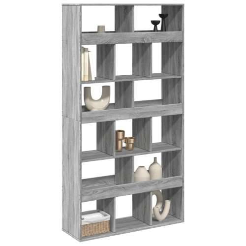 Paravan - Sobna pregrada boja hrasta 100x33x187,5 cm konstruirano drvo - Sivi hrast sonoma 1 187.5 cm Cijena